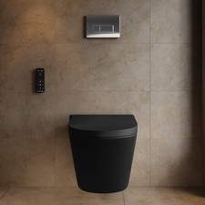 Matt Black Wall Hung Smart