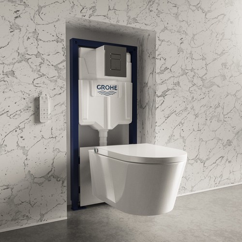 Smart wall hung - bidet, toilet