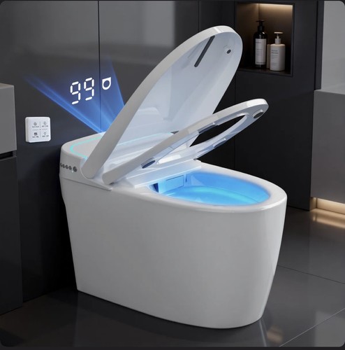Smart toilet with - smart, bidet