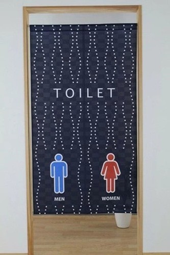 Japanese noren hanging door - japanese,