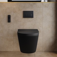 Matt Black Wall Hung Smart