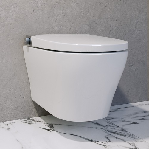 Wall hung smart bidet - wall,